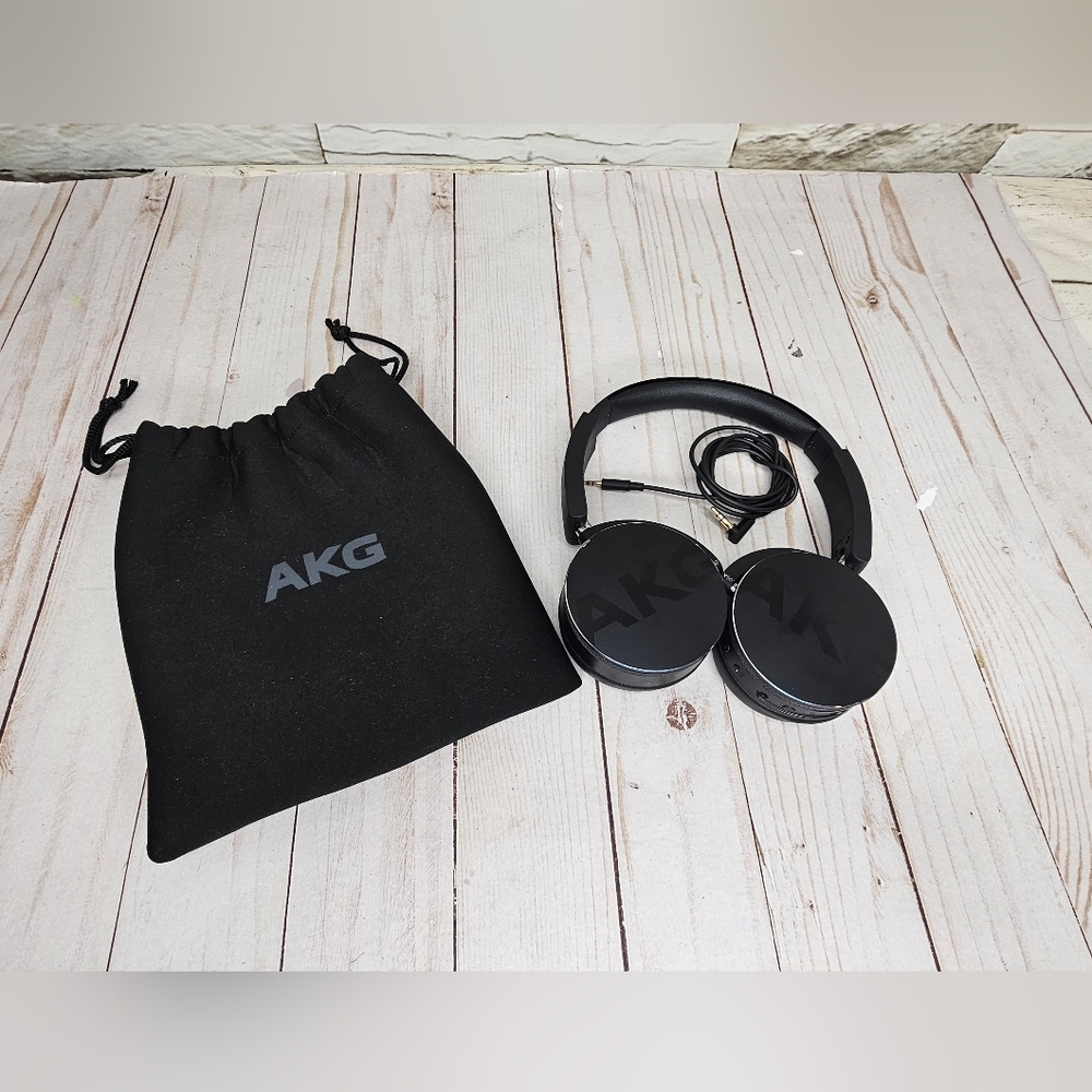 AKG Y50BT headphones.